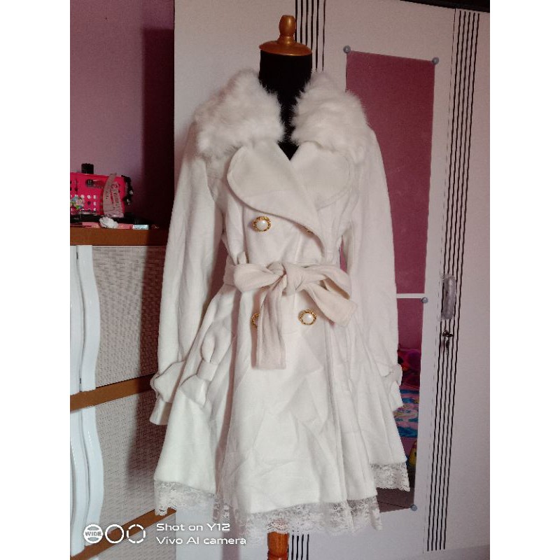GRL Wool Premium/Preloved Branded/Coat Wool/Wool Renda / Coat Second