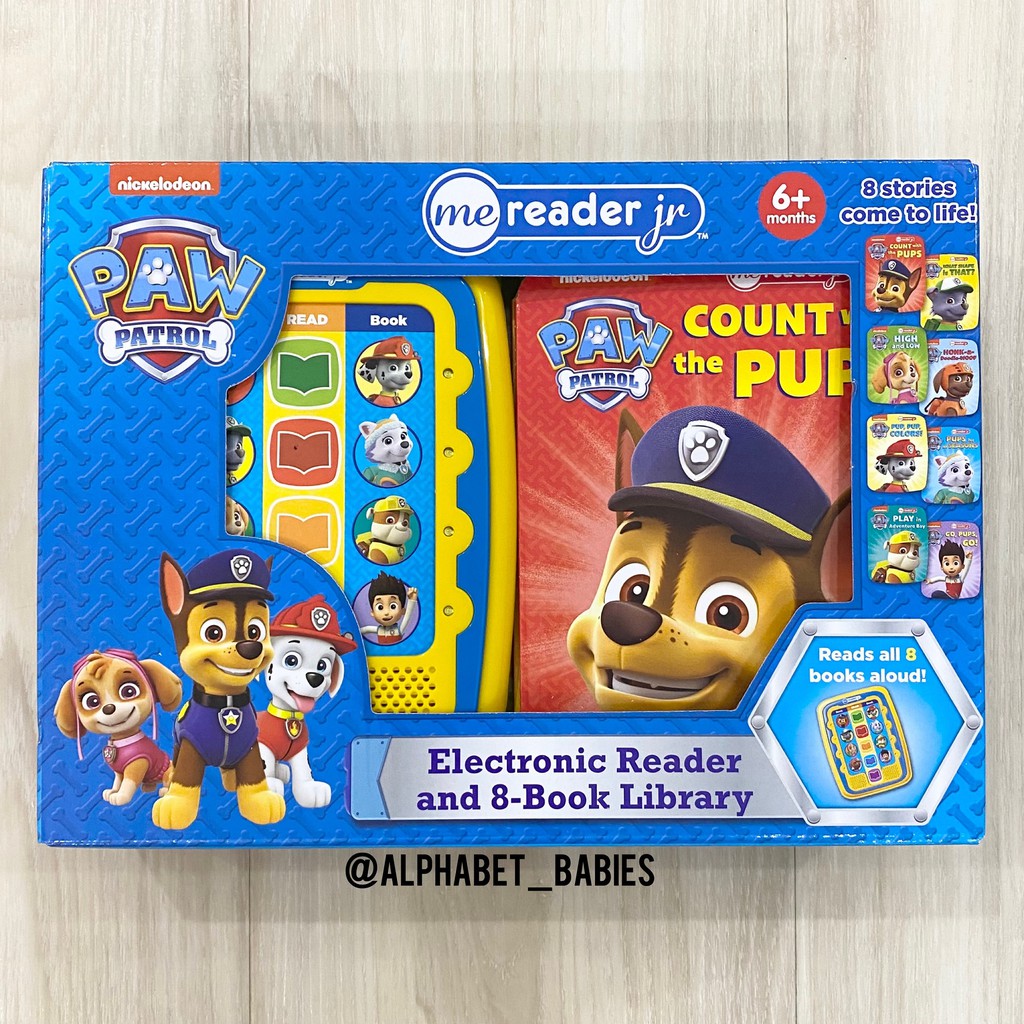 Me Reader Junior Paw Patrol (Electronic Reader and 8 Book Library)