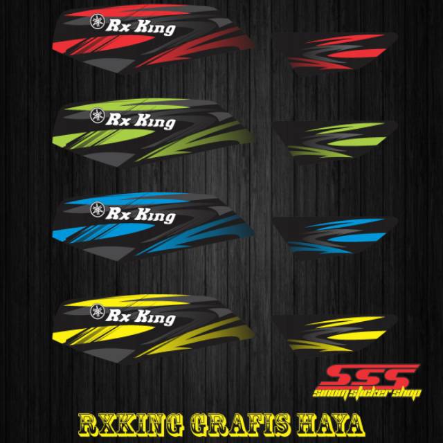20 Trend Terbaru Stiker  Variasi Striping Rx  King  Variasi 