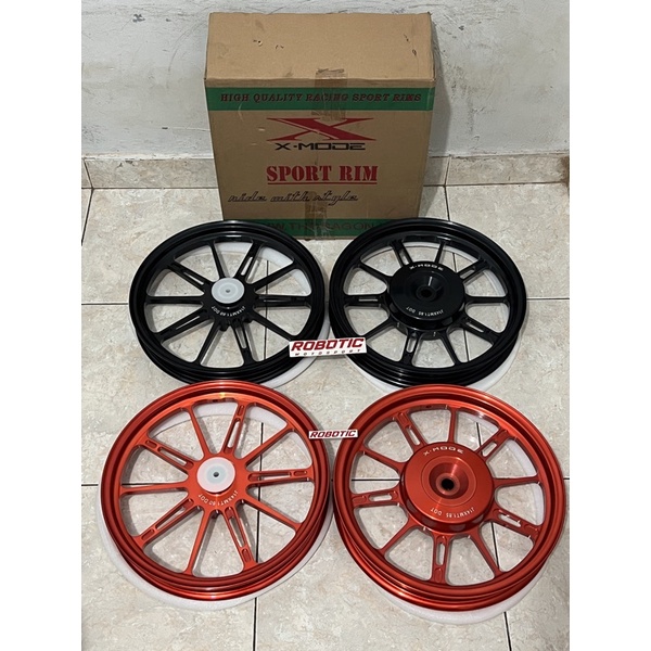 Velg XMODE New Model Honda Scoopy Beat Genio Vario 125 / 150 Aluminium CNC