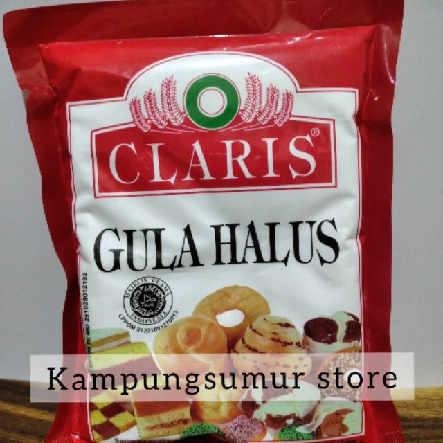 

Gula Halus Claris 250 gr