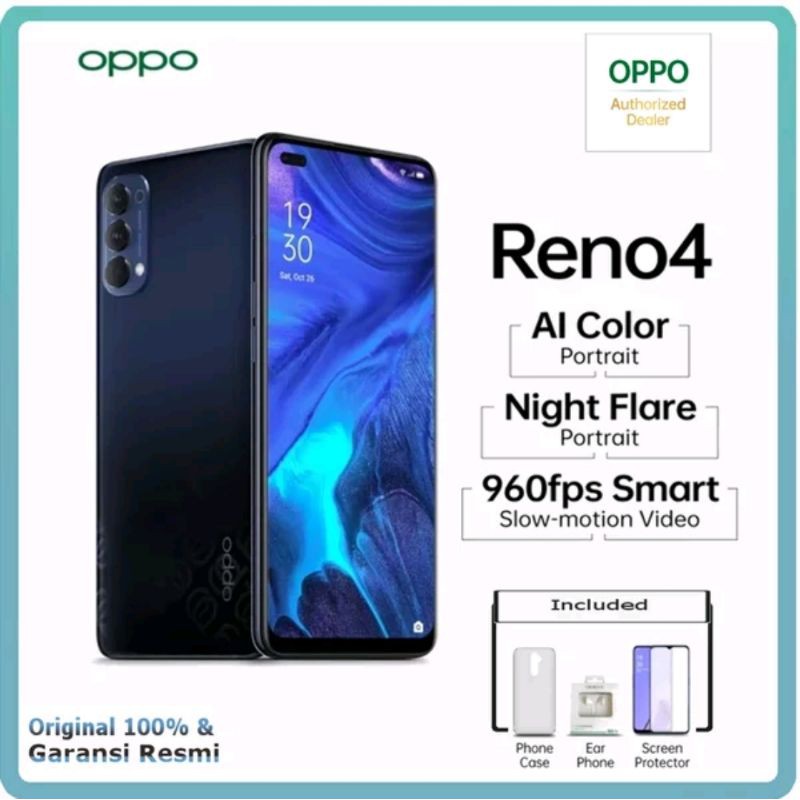 OPPO RENO 4 8/128 BNIB | Shopee Indonesia