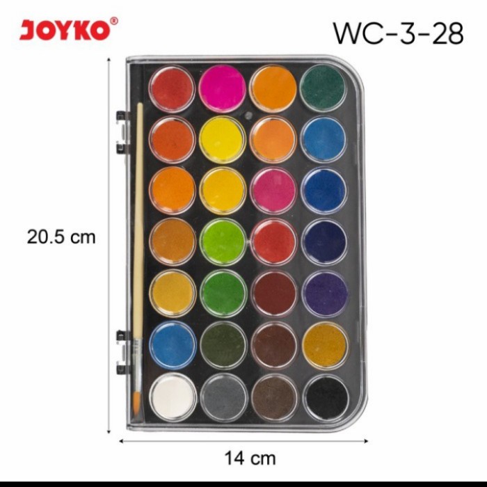 

Cuci Gudang Watercolour Set Car Air Joyko Wc - 3 / 28 Warna Hot Sale