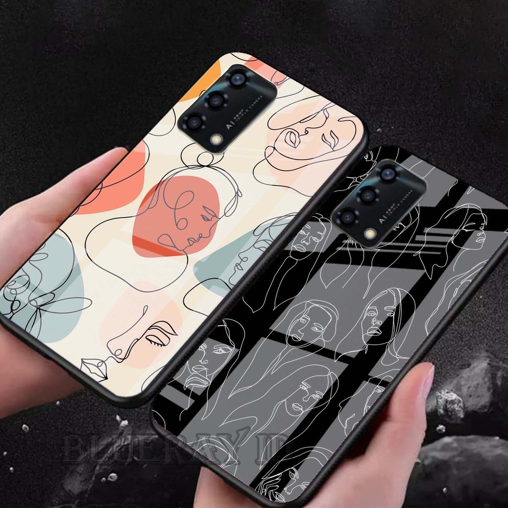 [SK13] Softcase Glass For Type OPPO A95 4G | Casing Handphone OPPO A95 4G | Pelindung Handphone OPPO