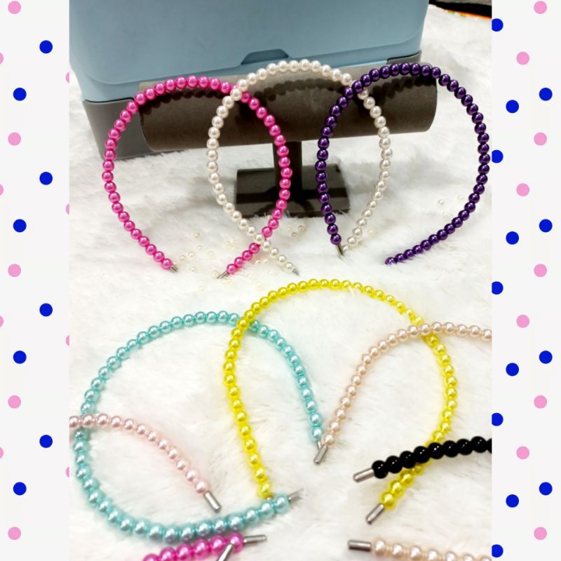 MUSUKO - BANDO MUTIARA - BANDO KOREA STYLE - BANDO ANAK DAN DEWASA - BANDO MUTIARA IMPORT