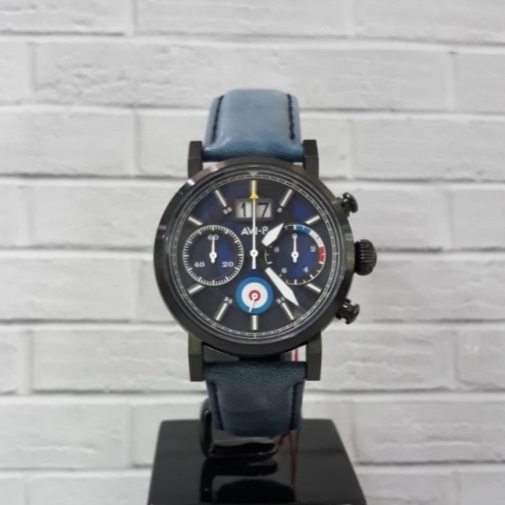 JAM TANGAN AVI-8 HAWKER HURRICANE AV-4062-03 ORIGINAL GARANSI FREE BATERAI