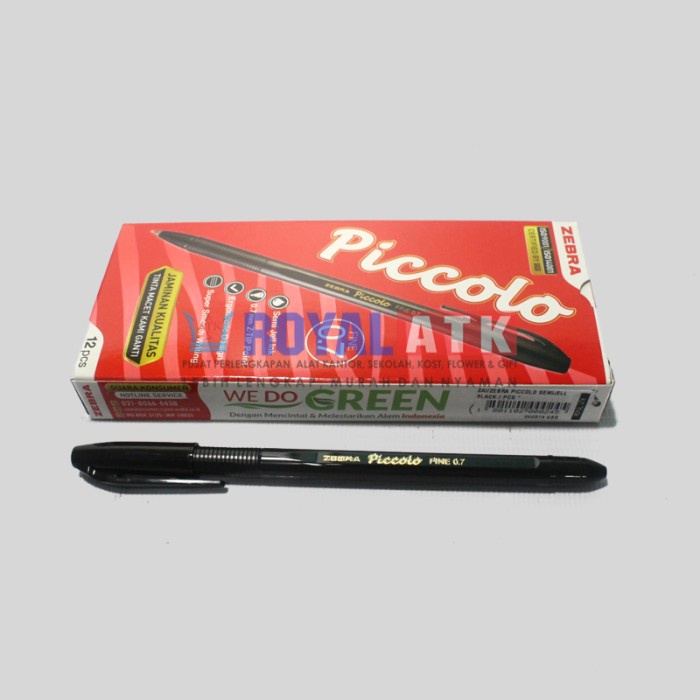 

Pulpen Zebra Piccolo Semi Gel Ink 0.7mm Balllpoint Bulpoin Murah