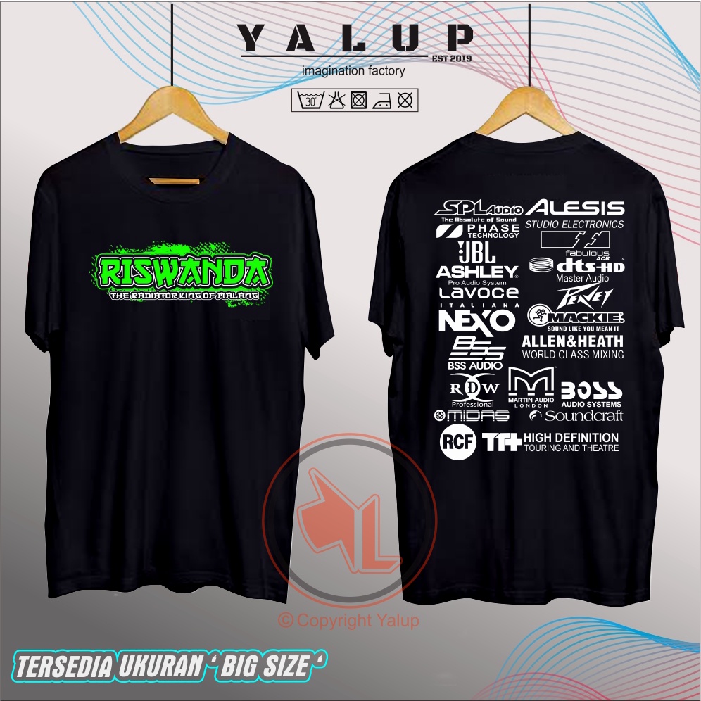 KAOS RISWANDA AUDIO SOUND SYSTEM FANS - BAJU HOBBY HOREEGG