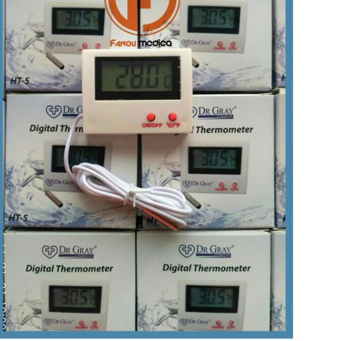 ❋ TERMOMETER KULKAS DIGITAL DR GRAY THERMOMETER SUHU RUANGAN ✦