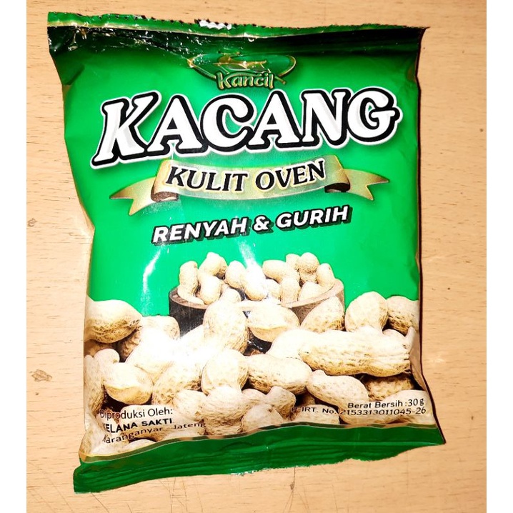 Kacang Kulit Oven Kancil 30gr