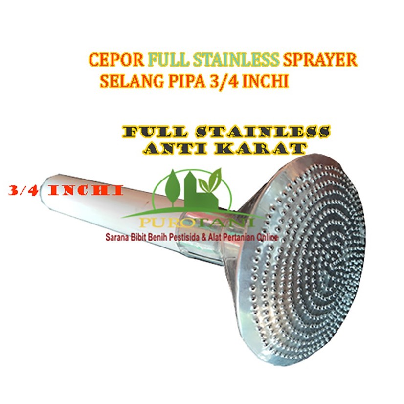 Cepor Sprayer Hose Selang Pipa Plalon 3-4 Inchi Full Stainless