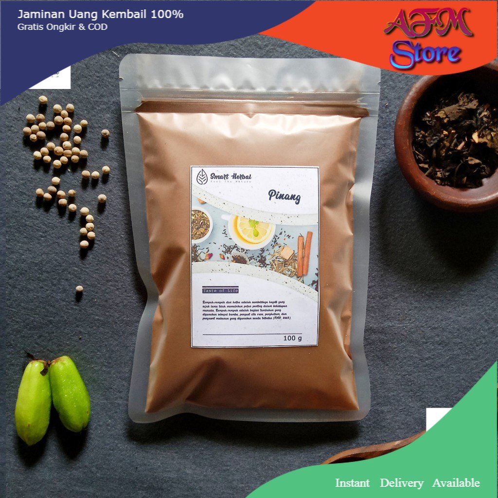 

Bubuk Buah Pinang 100 gram