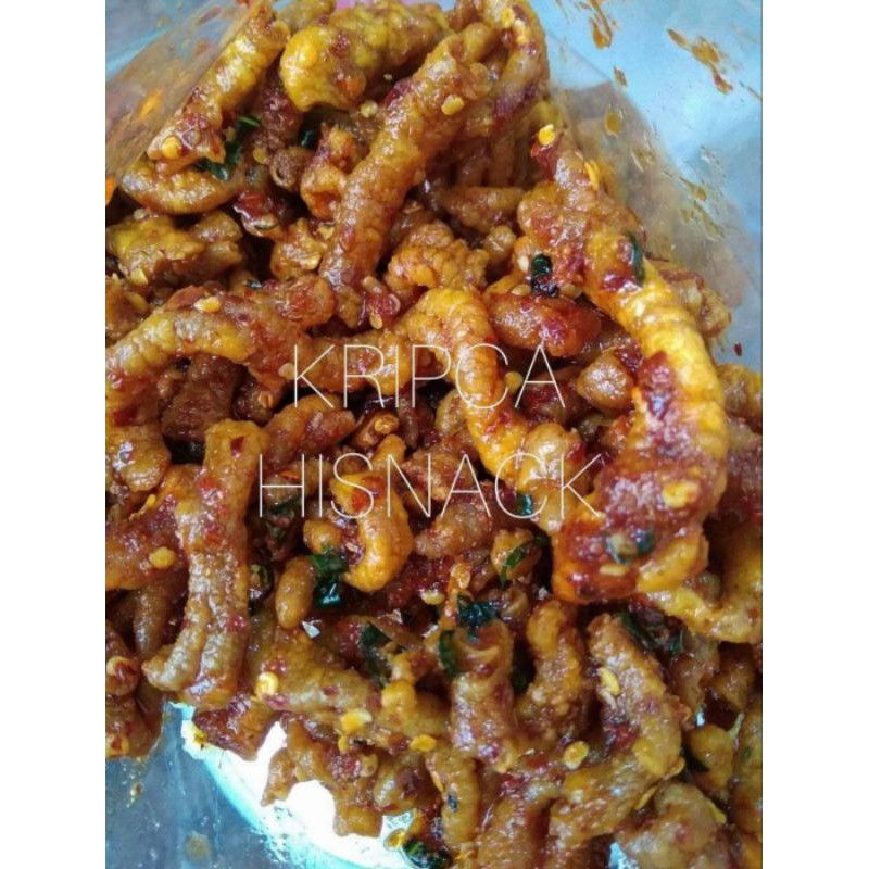 

KRIPIK USUS AYAM PEDAS DAUN JERUK MANTAP 1kg