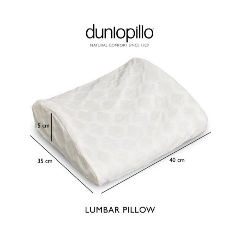 Dunlopillo Lumbar Car Office Back Cushion Memory Foam