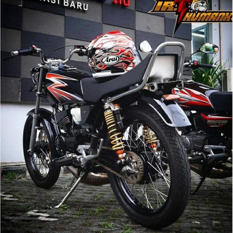 Jual Striping Lis Sticker Standar Ori Yamaha Rx King 03 Hitam Oren Striping Rx King Striping Rx King Shopee Indonesia