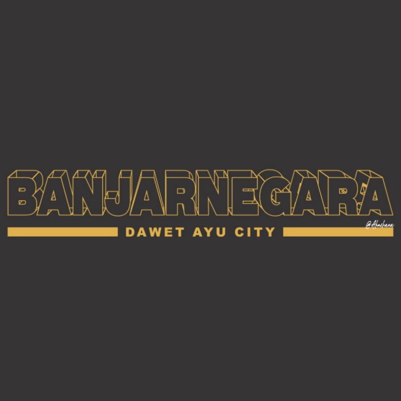 KAOS BANJARNEGARA GILAR GILAR KAOS DAWET AYU