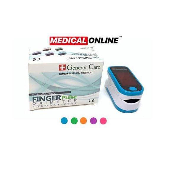 FINGER PULSE OXYMETER GC GENERAL CARE OXIMETER SATURASI OKSIGEN produk original