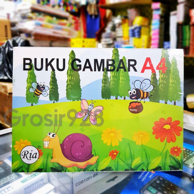 

Drawing Book / Buku Gambar A4 Ria (isi 10)