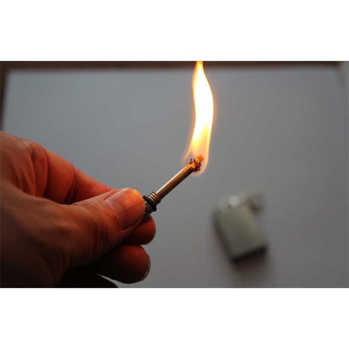 Korek Api Outdoor Kerosene Lighter Magnesium Waterproof -ED57