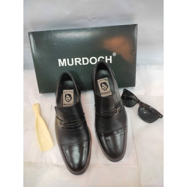 Sepatu Pantofel Formal Kulit Asli Murdoch 3317