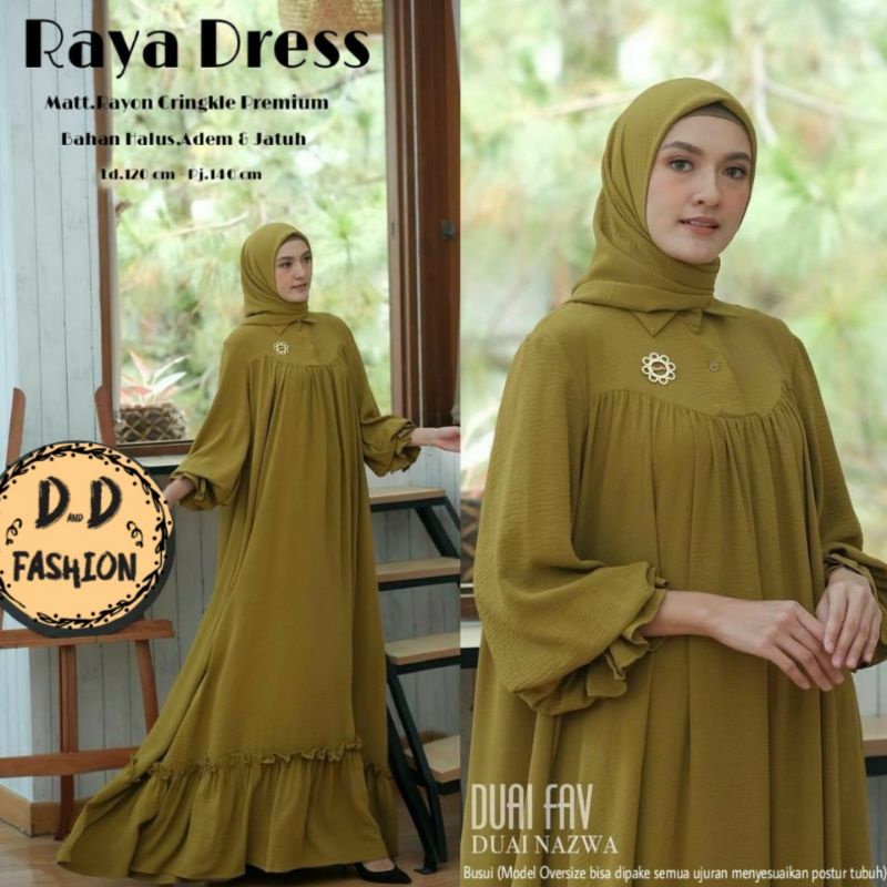 [NEW] GAMIS DRESS FASHION MUSLIM //RAYA - NAMIRA - RANIA - DZAKIYAH BY D&D //CLARISSA BY MOIRA-2