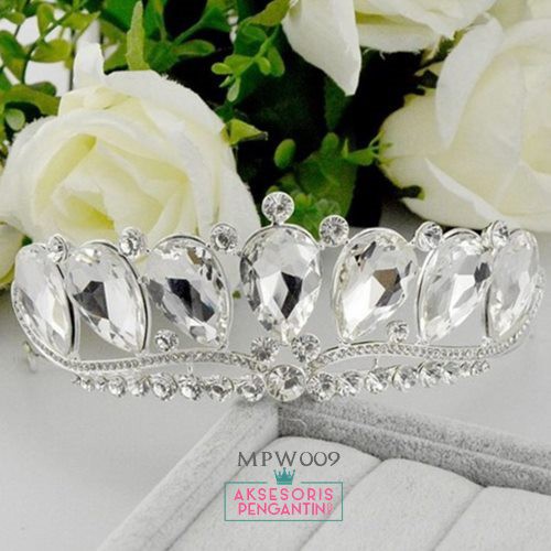 [TOKO TERPERCAYA] AKSESORIS WANITA MAHKOTA PENGANTIN HEADPIECE WEDDING MPW009