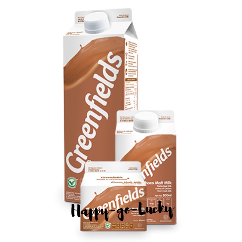 

Greenfields Fresh Milk Chocomalt Susu Pasteurisasi 1 lt