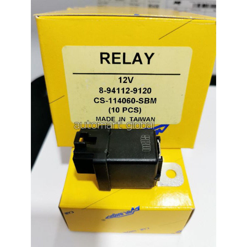 relay starter isuzu panther 8-94112-9120 asli carshow