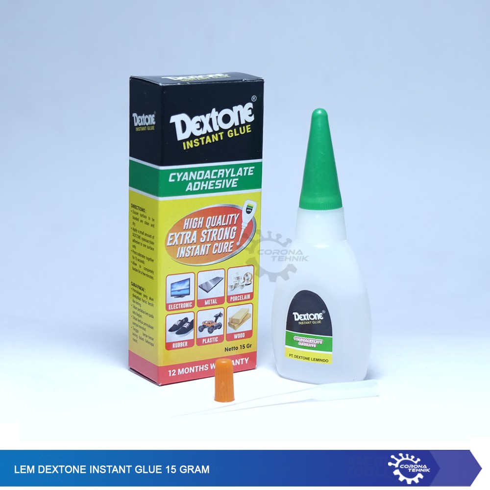 

Lem Dextone Instant Glue 15 Gram