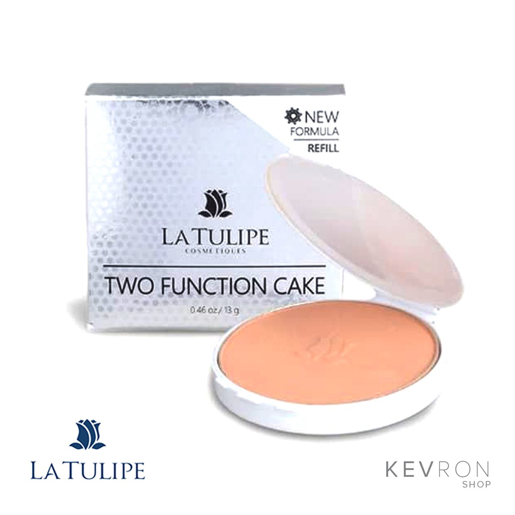 La Tulipe Refill Two Function Cake - Bedak Isi Ulang La Tulipe