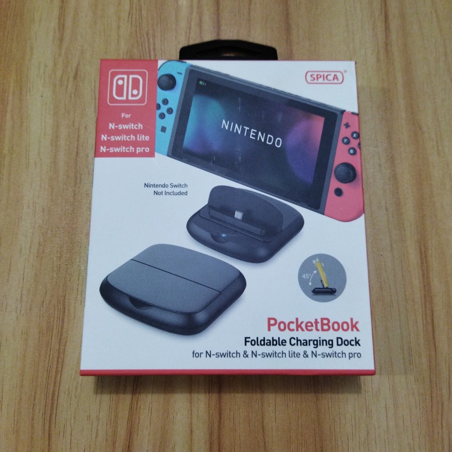 PocketBook Foldable Charging Dock for Nintendo Switch V1 / V2 / Oled / Lite