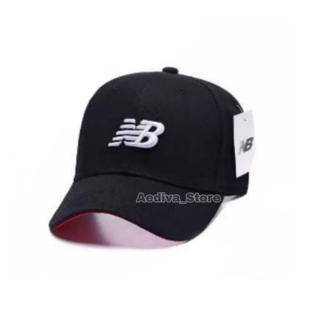 Topi Cowok New Balance Premium Topi NB katun drill clip besi fashion pria wanita Unisex model baru