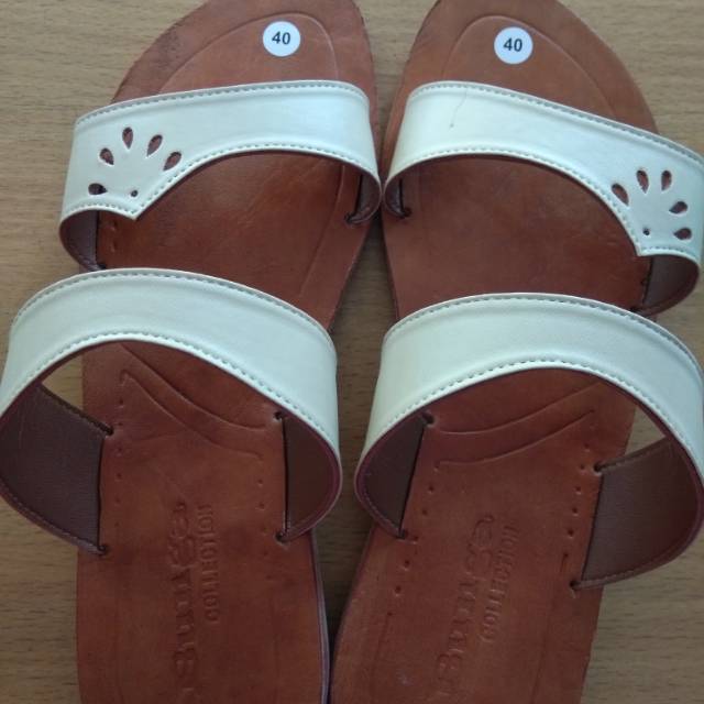 SANDAL KULIT WANITA HANDMADE MAGETAN /SANDAL CEWEK / SANDAL SIMPEL