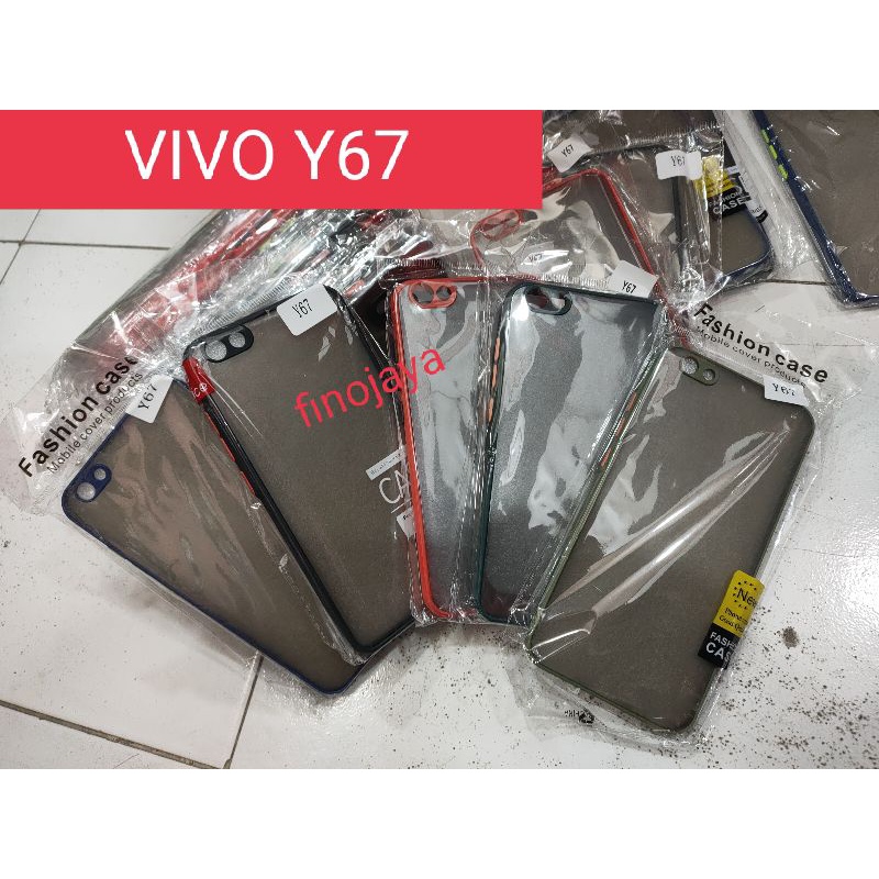 Case Aero My Choice Vivo Y67 Silikon Dove pelindung Camera