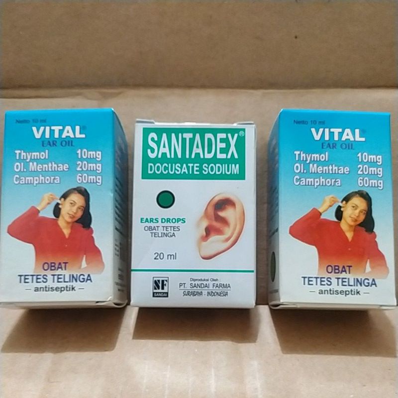 Vital Santadex tetes telinga