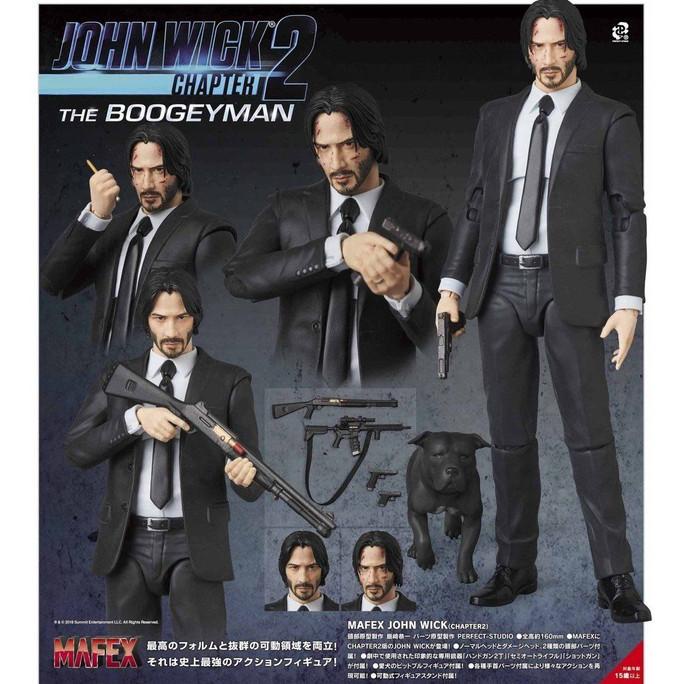 Mafex John Wick Shf Figure Figma
