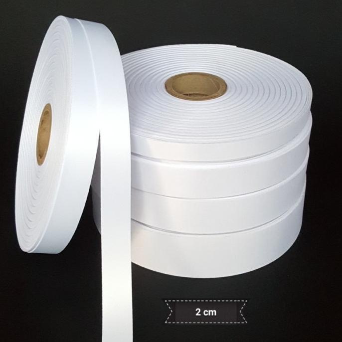 bahan tali tisu / bahan tali printing sublim / pita lanyard tisu