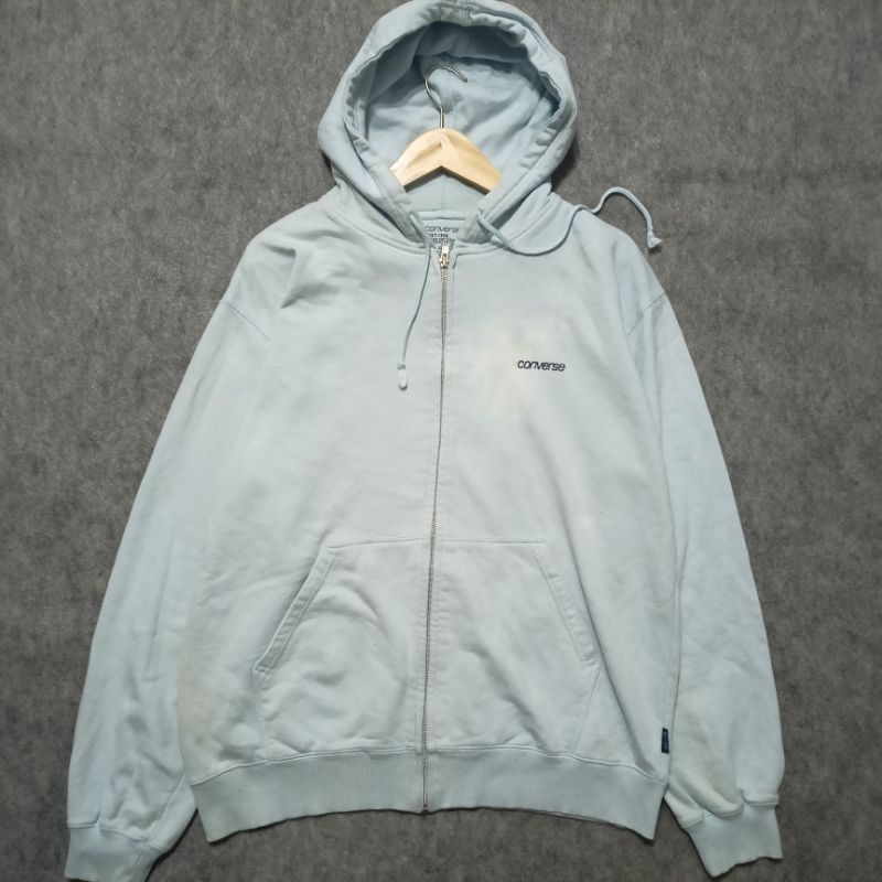 Zipper Hoodie Converse Second Preloved