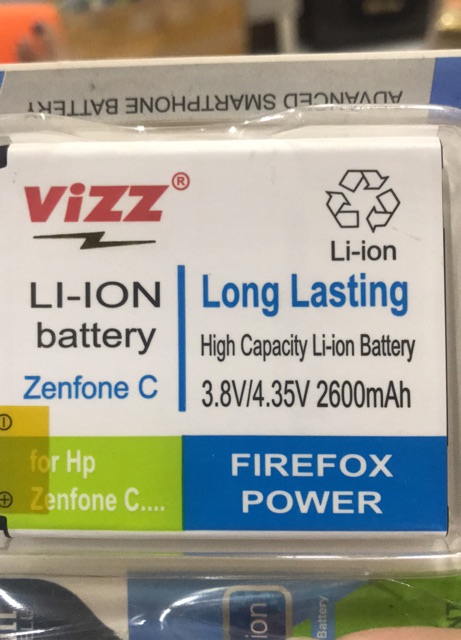 Baterai VIZZ double power ZENFONE C