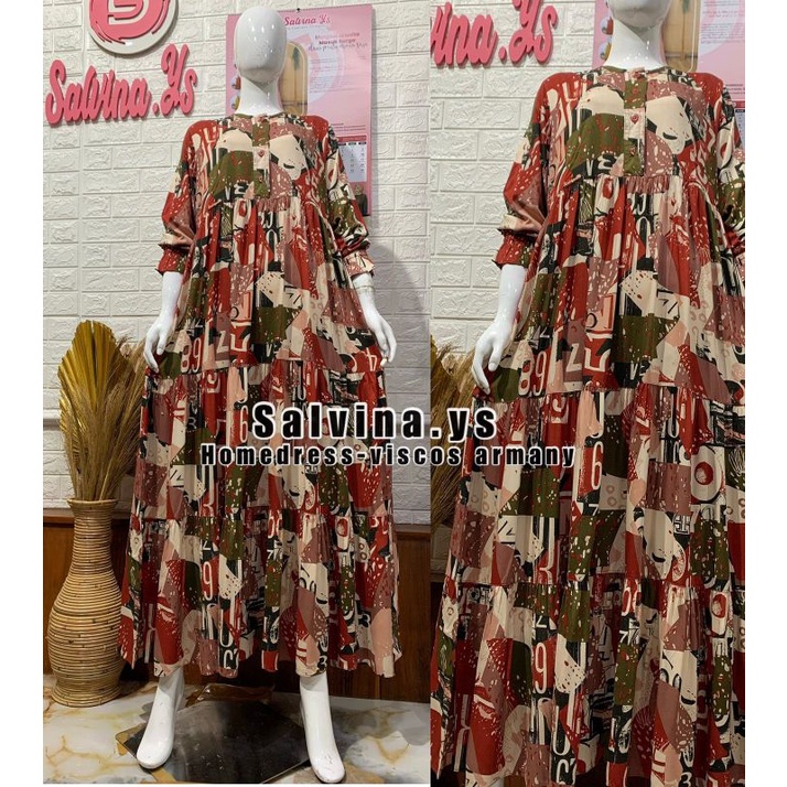 GAMIS SALVINA YS ORIGINAL/GAMIS  SALVINA MOTIF ARMANY/AHMED STORE