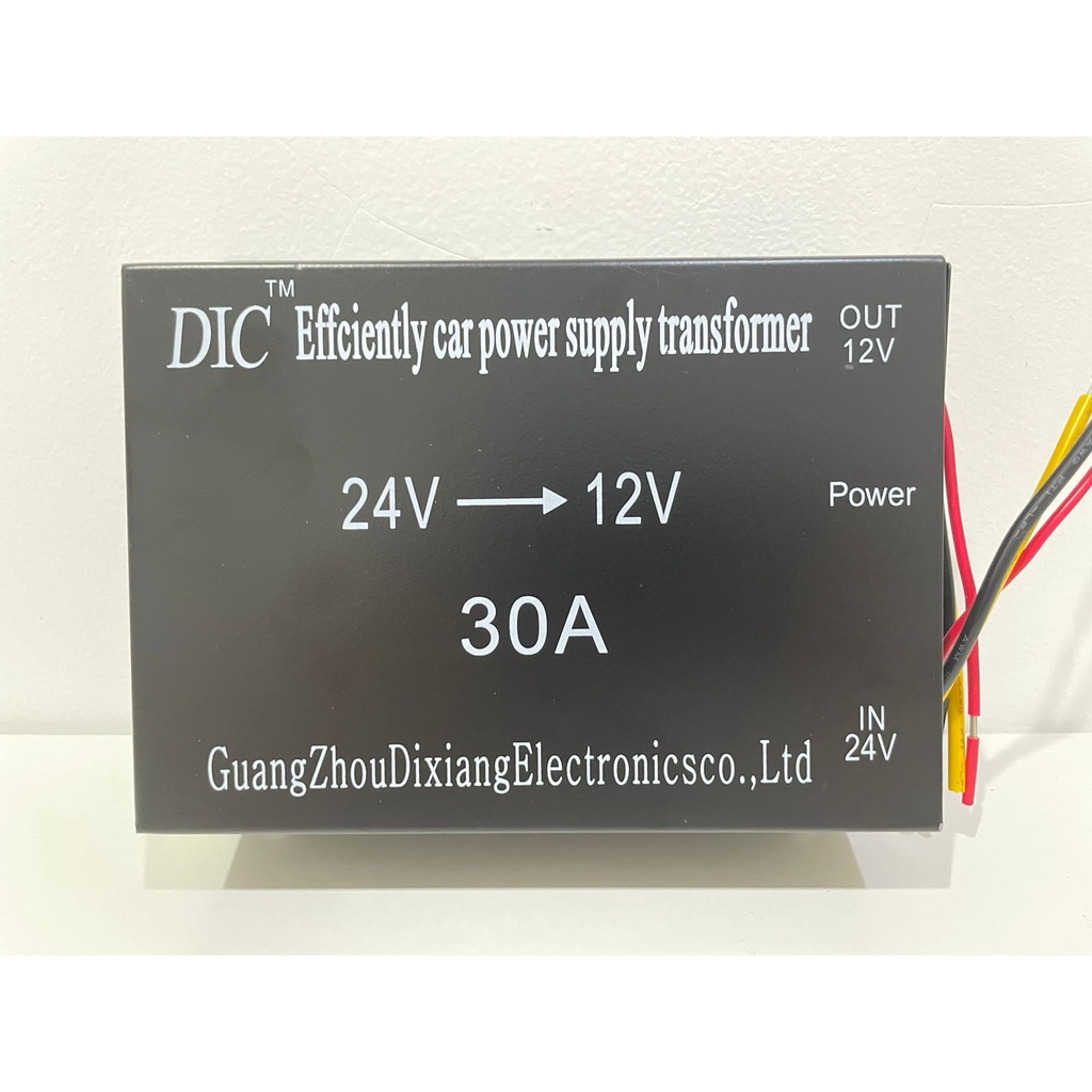 Step Down 30A DC 24V - 12V Converter DC 24 Volt ke 12 Volt 30 Ampere