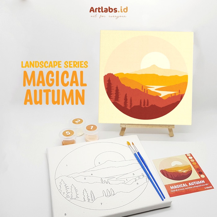 

Produk Terbaru Magical Autumn - Paint By Number 8 Color [ Landscape Series]
