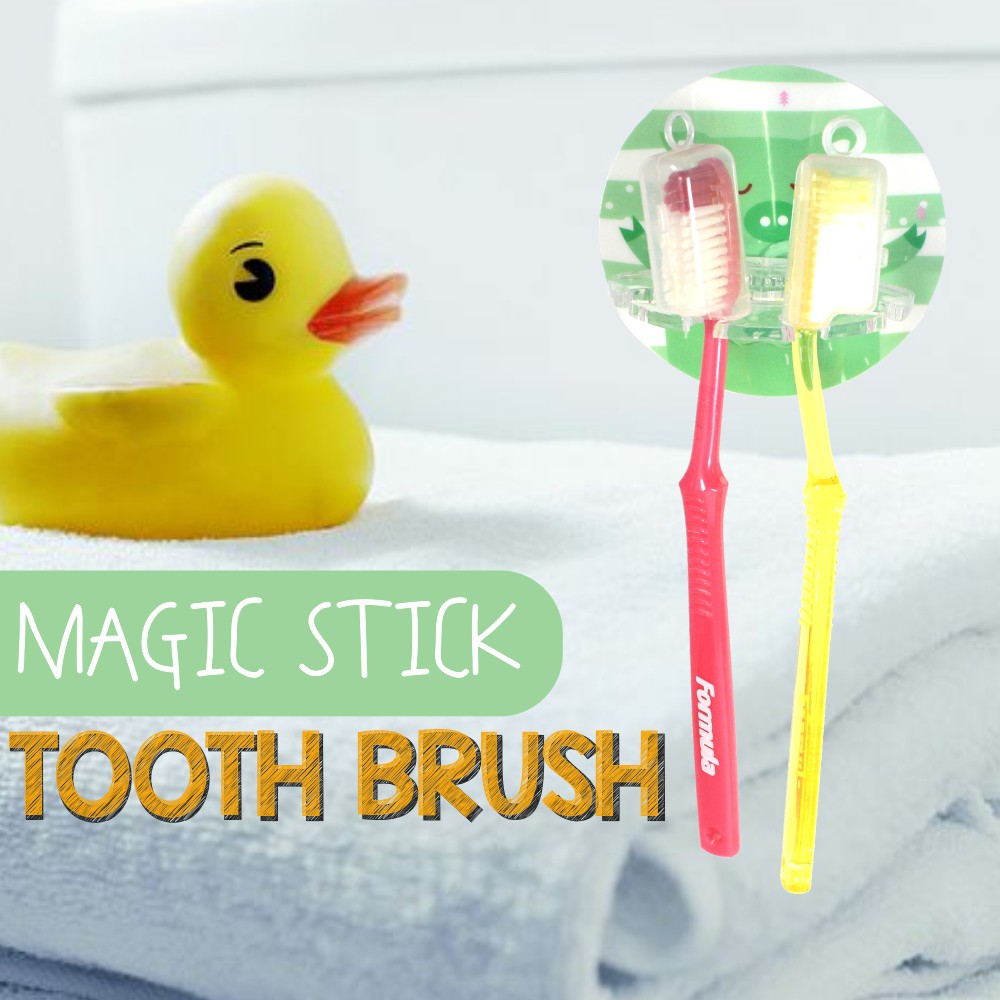 GANTUNGAN SERBAGUNA MAGIC STICK TOOTHBRUSH 4IN1 (MAGIC STICK 4 SISI) HHM-44