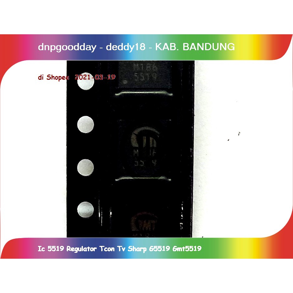 Ic 5519 Regulator Tcon Tv Sharp G5519 Gmt5519