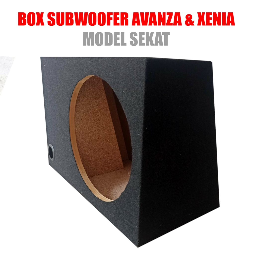 Termurah Box Speaker Subwoofer Avanza Xenia Model Sekat Kualitas Oke Murah 10 Inch / 12 Inch