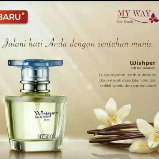 My way Parfum My way minyak wangi for women whisper 35ml my way Minyak wangi wanita/cewek.........