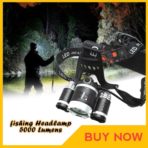 Lampu Mancing Malam 5000 lumens