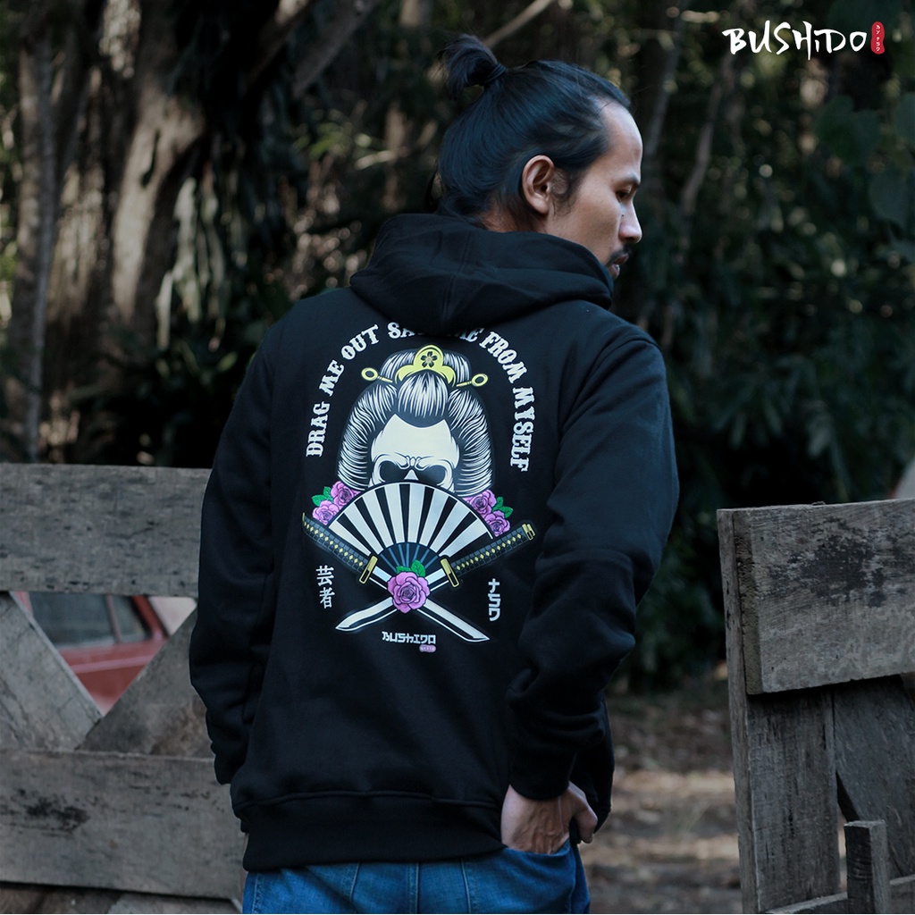 Bushido Hoodie | Hoodie jepang "Geisha"