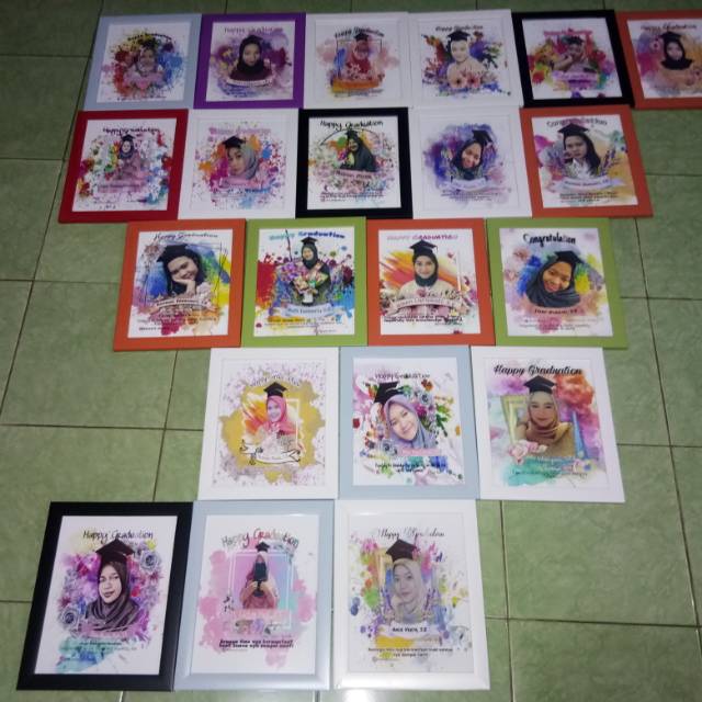 

Kado hadiah sidang, wisuda, edit foto