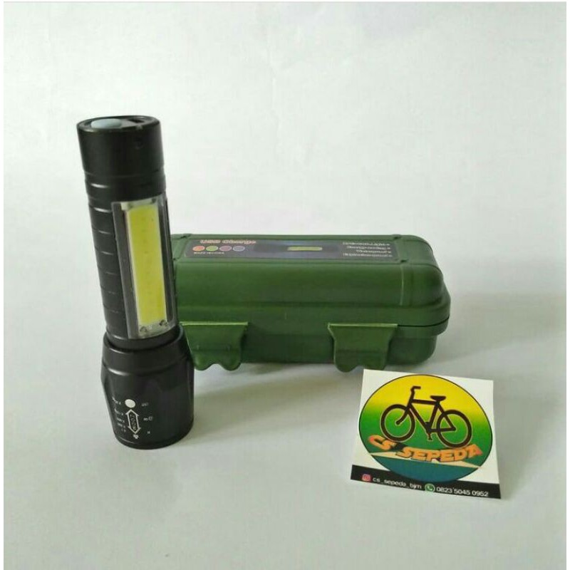 Senter mini USB Charger